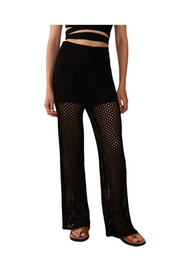 Pantolon Uniseks Siyah Pantolon - W22s09d130pn Siyah