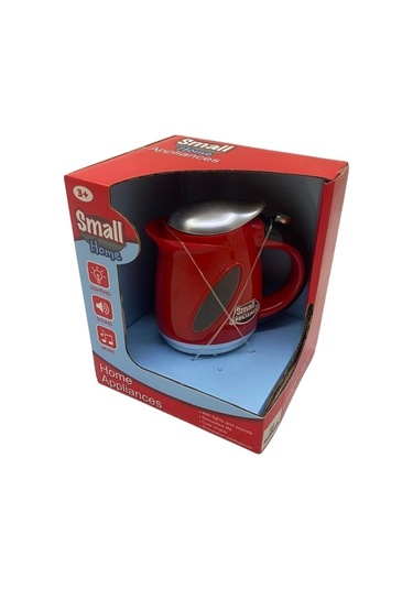 Oyuncak Işıklı Ve Sesli Kettle Gerçekçi Evcilik Deneyimi