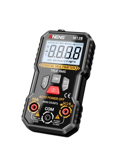 Besthome1 Aneng M128 Dijital Multimetre: 6000 Sayım, Yüksek Hassasiyetli Ak-dc Voltaj, Direnc, Ncv Testeri, Lcd Işık, Veri Tutm
