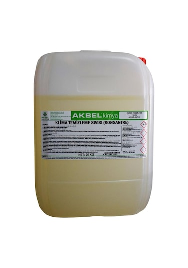 Akbel Klima Temizleme Sıvısı Konsantre 20 KG + Klima Temizleme Poşeti 10 Adet