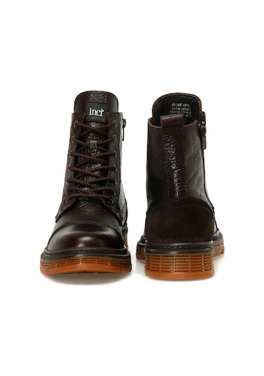 İnci 101924645 Reve Kahverengi Erkek Hakiki Deri Postal Kahverengi