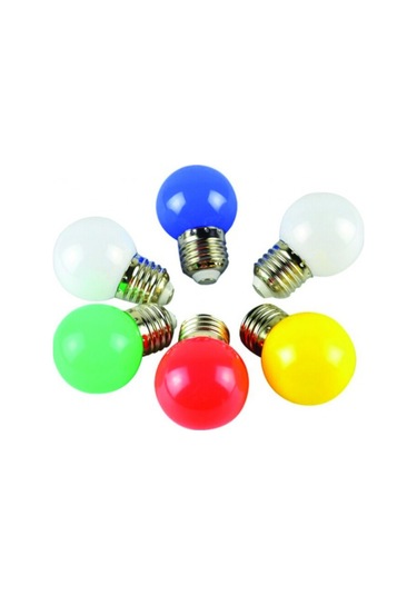 Asel Gece Lambası Renkli Çok Renkli