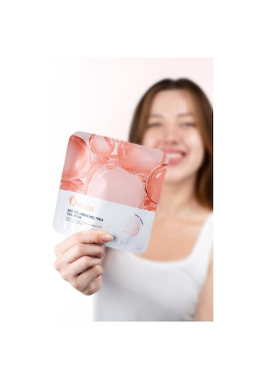 Bio Collagen Melting Gel Mask Kolajen & Hyaluronik Asit Nemlendirici Yüz Maskesi