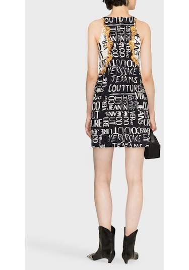 Versace Jeans Couture Bayan Elbise 74hao95p Es054l54 G89 Siyah Versace Jeans Couture Bayan Elbise 74hao95p Es054l54 G89 Siyah