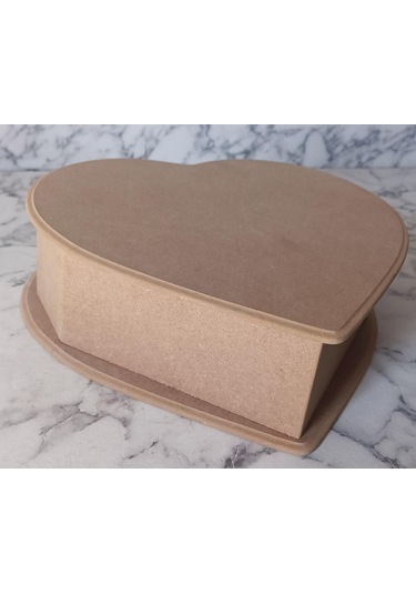 Hobi Adn Kalp Kutu Ahşap Mdf Ham Model El Yapım