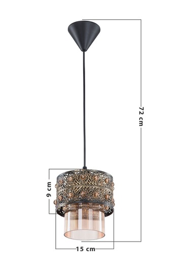 Modelight Azra Tekli Eskitme Avize