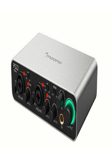 Maono Ps22 Prostudio 2x2 Usb Ses Kartı Gri