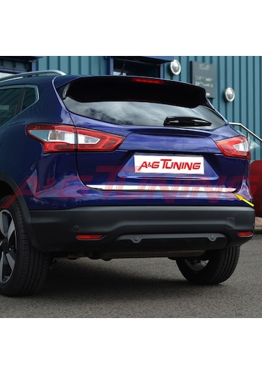 Nissan Qashqai Krom Bagaj Alt Çıta Formlu 2014 Üzeri Paslanmaz Çe