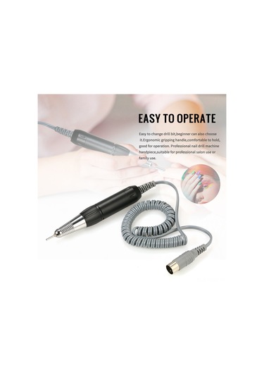 Suofeng Profesyonel Elektrikli Tırnak Freze Makinesi - 30000 Rpm Hız, Sessiz Çalışma, Manikür Pedikür İçin