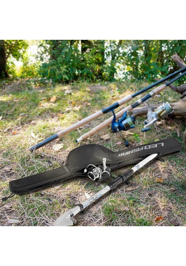 Folinda Leo 126cm Olta Korumalı Çanta - 1000d Oxford Malzeme - Hafif Tasarım Fishing Bag