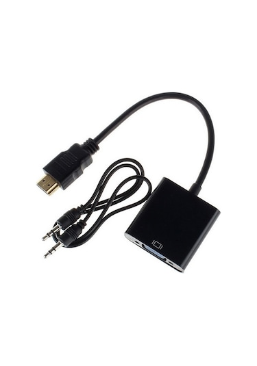 Fully Hdmi To Audio Vga Çevirici Kablo