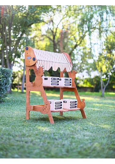 Mandu Ahşap Çocuk Manav Tezgâhı Çok Renkli