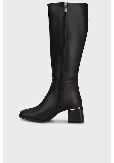 Pierre Cardin Bayan Çizme Pc54986 Siyah Cilt Siyah Cilt Pierre Cardin Bayan Çizme Pc54986 Siyah Cilt Siyah Cilt