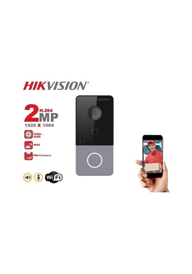 Hikvision Ds-kv6113-wpe1 Villa Tipi İp İnterkom Dış Ünite