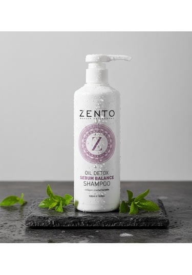 Zento Sebum Balance Yağlı Saçlar İçin Bakım Şampuanı 500 ML