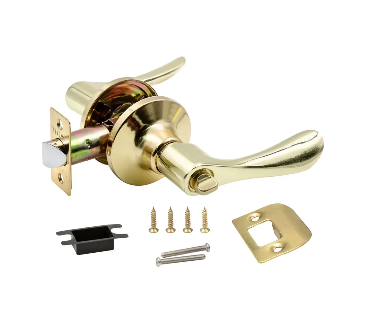 Loid Mezkari Kapıyı İçin Kilitli, Sabitleyici, Altın Kapılı Kapı Kolu 183241280