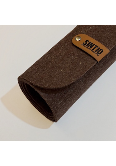 Sintio 50x100 Kaydırmaz Taban İlaveli Keçe Mousepad Kahverengi