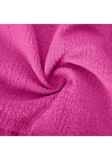 Yaz Kadın Elbisesi Moda Peplum Bağlamalı V Yaka Kısa Kollu Elbiseler Gül Kırmızısı