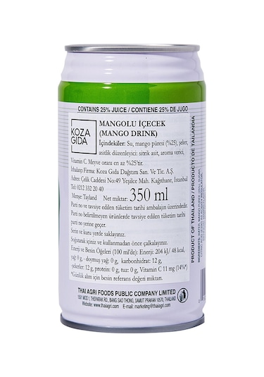 Foco Mangolu İçecek 350 ML