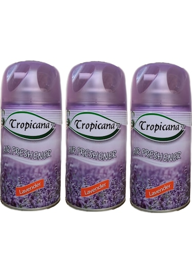 Air Freshener Oda Koku Lavander Lavanta Parfüm Sprey 3Adetx260 ML