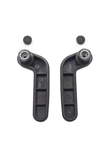 Jokmae Honda Civic Del-sol Targa Tavan Kilit Kolu Seti 1993-1997 - Sürücü Ve Yolcu İçin Siyah Abs