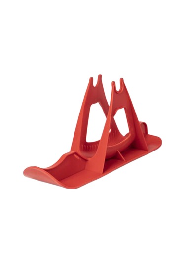 Suntek Kış Kar Kızağı Bisiklet Kayak Kızak Spor Kırmızı