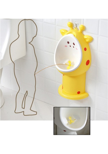 Dekohop Erkek Çocuk Pisuvar  Sarı