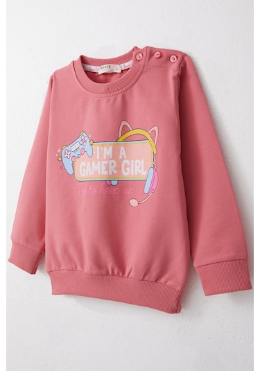 Breeze Kız Çocuk Eşofman Takım Oyuncu Kız Yazı Baskılı 1.5-5 Yaş, Gülkurusu-gülkurusu Gülkurusu Breeze Kız Çocuk Eşofman Takım Oyuncu Kız Yazı Baskılı 1.5-5 Yaş, Gülkurusu-gülkurusu Gülkurusu