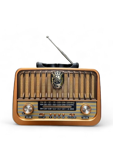 Royaltrend RT-878 Bluetooth Özellikli Nostaljik Fenerli Radyo