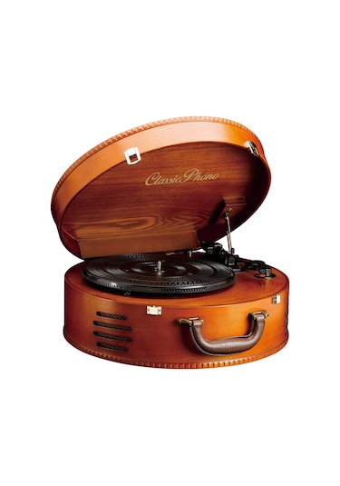 Lenco TT34 Dahili Hoparlörü Ahşap Pikap