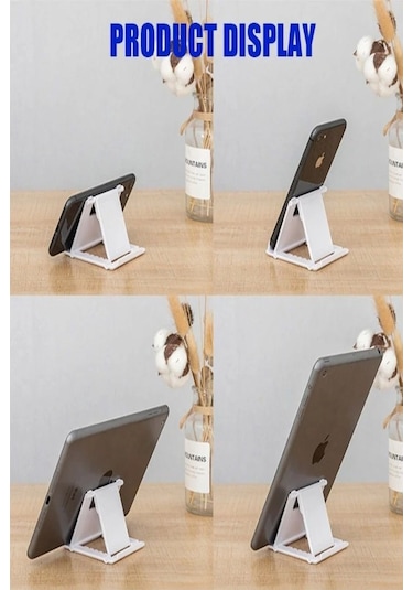 Masaüstü Telefon / Tablet Standı Tutacağı Taşınabilir Ayarlanabilir Stant Karışık Renk Gönderilir
