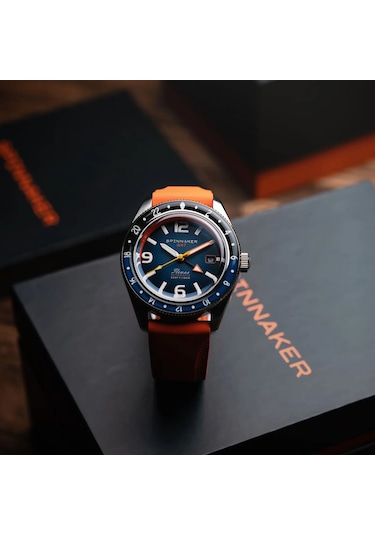 Spinnaker Fleuss Gmt Sp-5120-88 Otomatik Erkek Kol Saati Altın