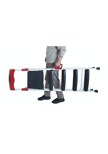 Elegance 6+1 Geniş Basamaklı Kolay Taşıma Aparatlı Merdiven Kaliteli Paslanmaz 6+1 Basamaklı