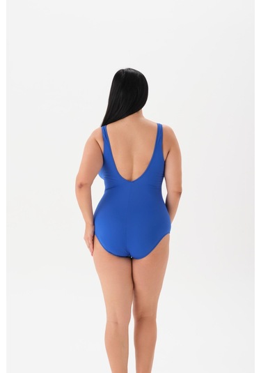 4012my V Yaka Mayo Sax Mavisi Çok Renkli