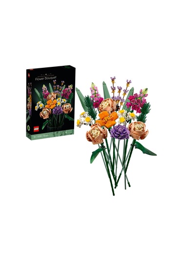 Lego Icons Çiçek Buketi 10280 Yapım Seti Yetişkinlere Yönelik