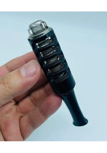 Alcan Marka Ahşapkasa Plastik Pipo Metal Süzgeçli //ch302