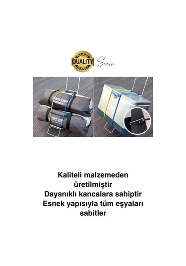 Geniş Uzun Bagaj Lastiği 1,5 Mt Kancalı Gerdirme Bisiklet Sabitleme Bagaj Halatı Araba Karavan