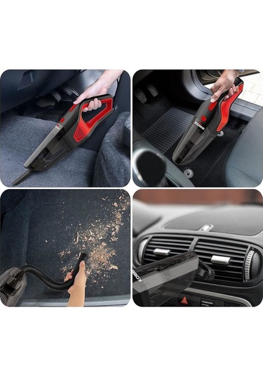 Kobb Kbv12 12volt/120watt Araç Süpürgesi + 5 Parça Aksesuar Seti + Taşıma Çantası