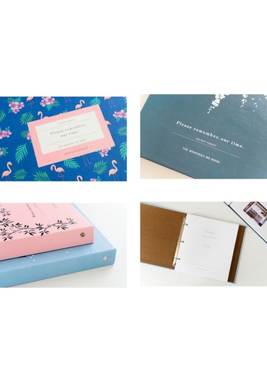 Sones Kendin Yap Gevşek Yapraklı Kendinden Yapışkanlı Fotoğraf Albümü He Finch