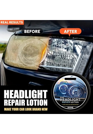 Araba Far Kremi Araba Far Bakımı Çıkarma Parlatma Temizleme Sararma Cilalama,jwcwsq