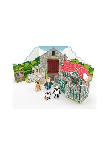 Playpress - Story Playset - Shaun The Sheep Mossy Bottom