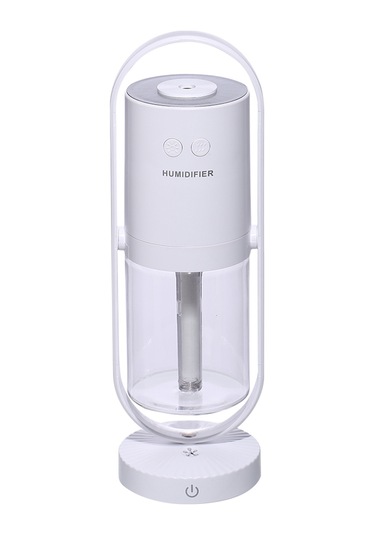 Youtek 200ml Usb Nemlendirici, Negatif İyon Hava Temizleyici, 360 Döner, Renkli Projeksiyon Lambası Ve Gece Lambası, Beyaz Tasarım Batarya