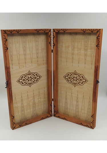 Simya Figür Kartal Tavla Akça Kaplama El Yapımı