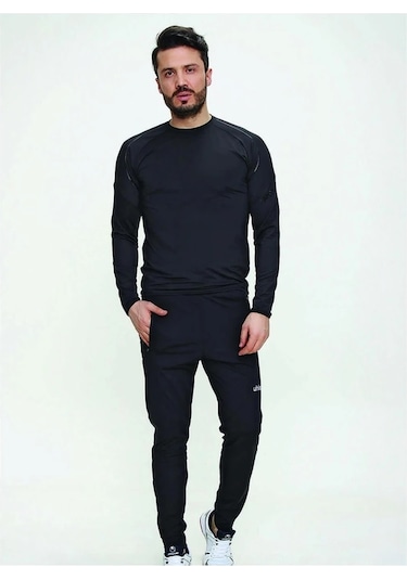 Uhlsport 3202111-20.002 U.kol Kevin M Erkek T-shirt Siyah