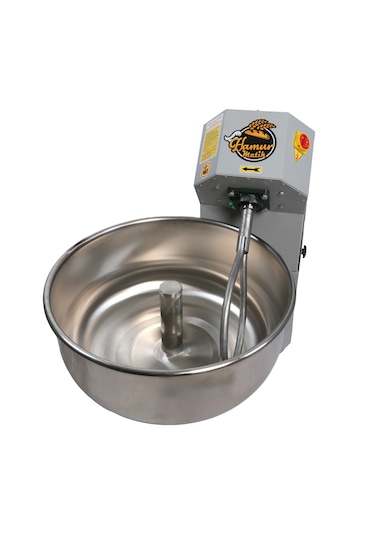 50 Kg Hamurmatik Şanzımanlı Devirmeli Hamur Yoğurma/karma Makinesi 35 Kg Un Ve 15 Lt Su