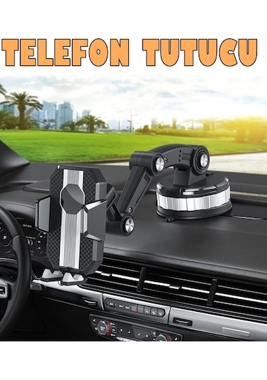 Araç İçi Telefon Tutucu Ayarlanabilir Uzayabilen Araba