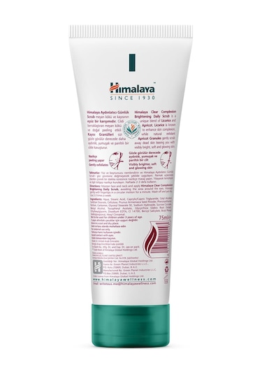 Himalaya Aydınlatıcı Günlük Yüz Peeling 75 ML