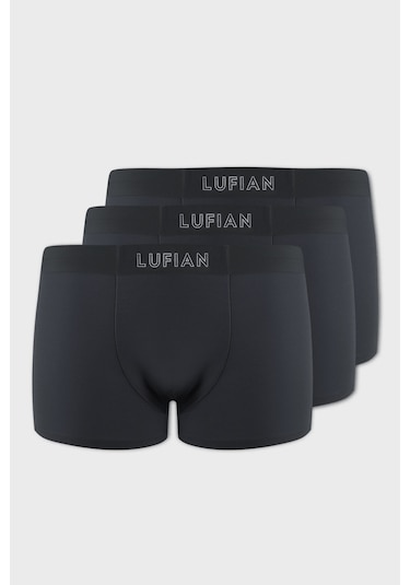 Lufian Mark 3 Adet Erkek Modal Boxer Antrasit Antrasit 111080035100110 Antrasit
