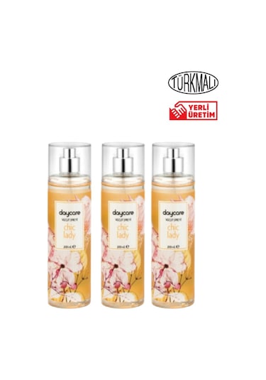 Vücut Spreyi 200 Ml 3 Lü Chic Lady