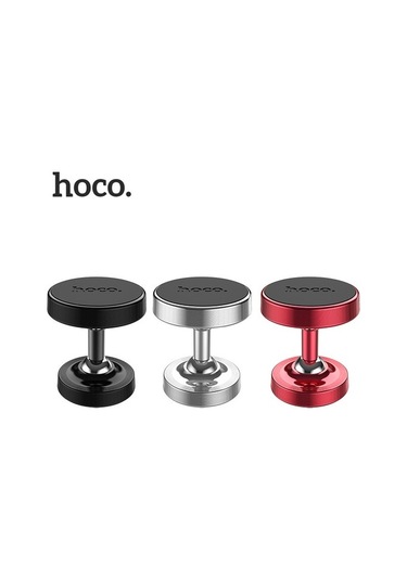 Joyhub Hoco Hoco. Ca36 Plus Orta Konsol Metal Manyetik Araç Içi Telefon Tutucu Gösterge Paneli Cep Telefonu Navigasyon Braketi Havalandırma Ur1fm8